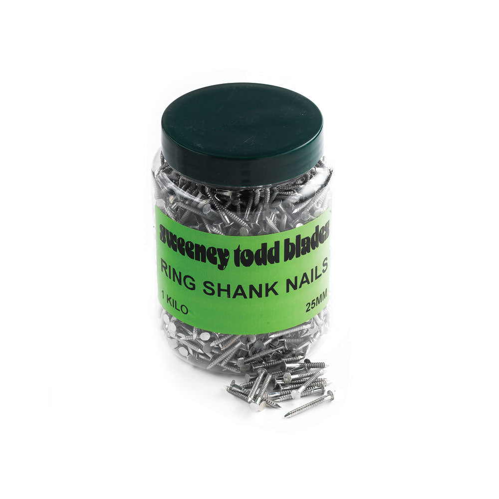Sweeney Todd Blades Ring Shank Nails